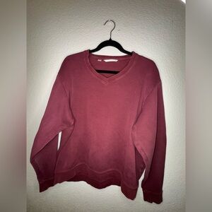 Cutter & Buck Women's V-Neck Sweater - Burgundy
